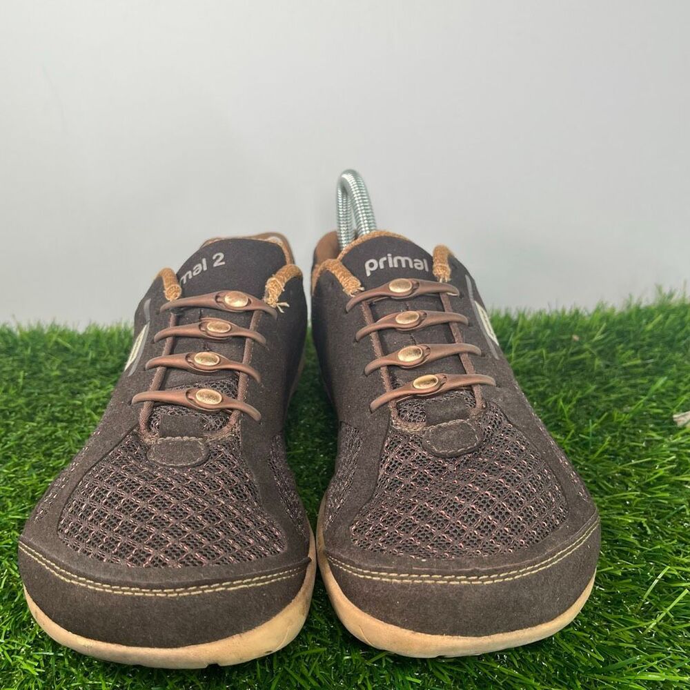 Lems Primal 2 Minimalist Barefoot Shoes Brown Mesh Lightweight EU 41 US M8.5/ W1 - Picture 2 of 8